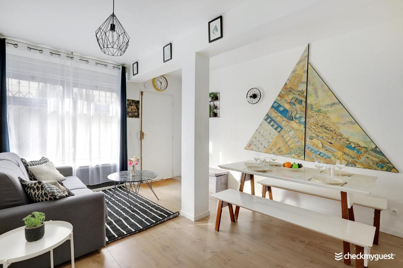 Ferienwohnung Cmg Sacre Coeur Eugene Carriere Paris Exterior foto