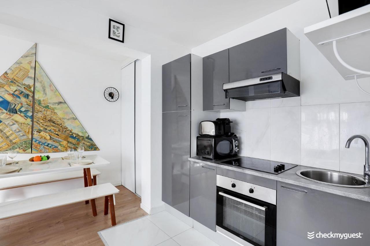 Ferienwohnung Cmg Sacre Coeur Eugene Carriere Paris Exterior foto